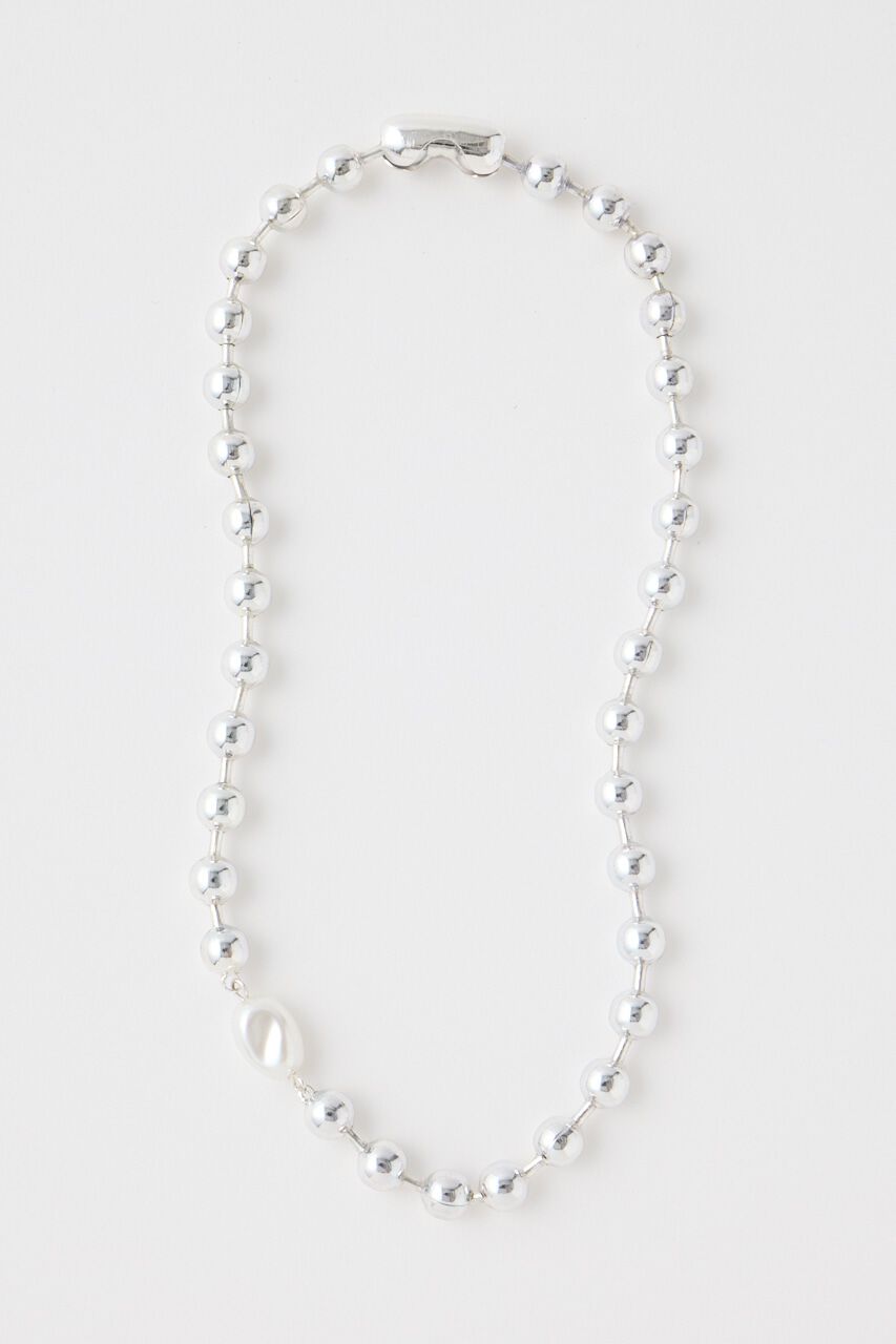 MOUSSY「SLV925 PLATING チェーンネックレス」|ネックレス|