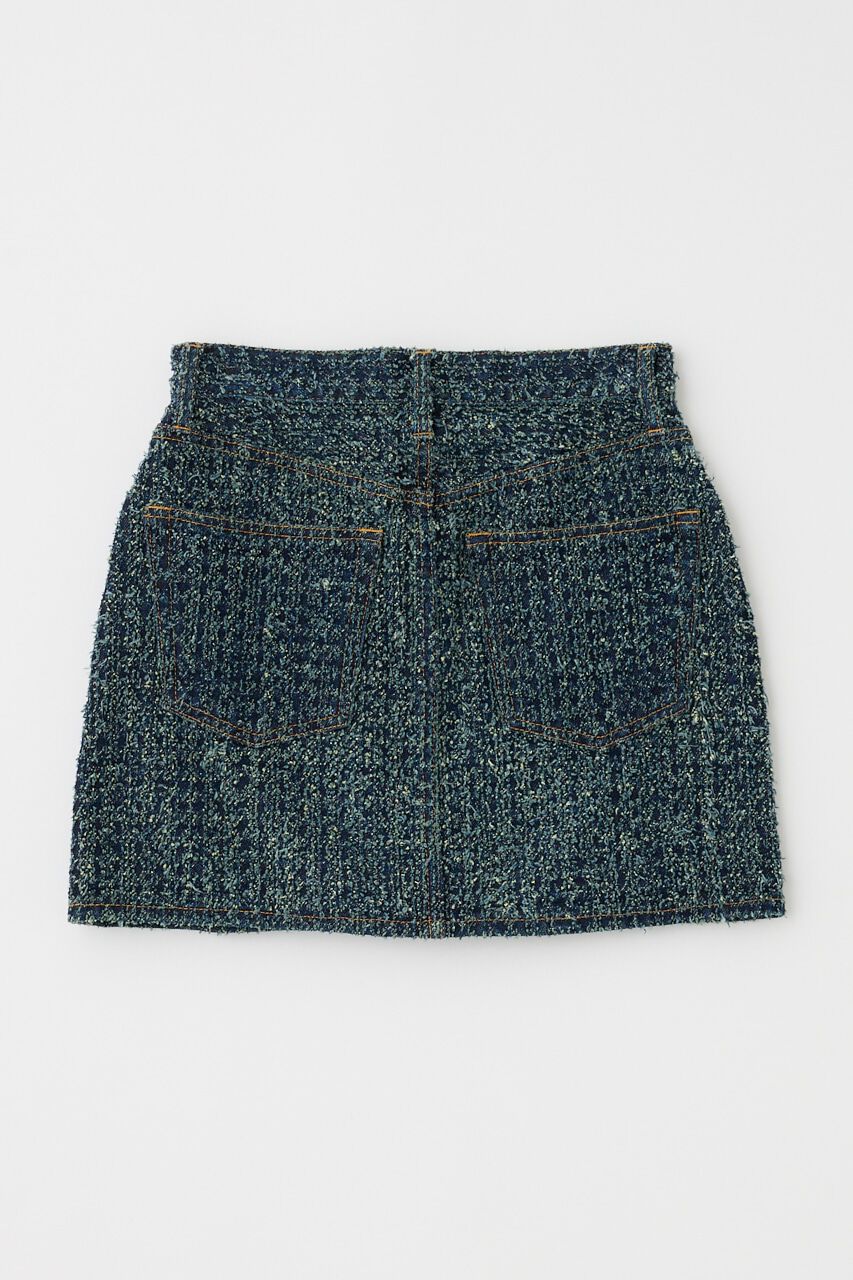 MOUSSY「FLUFFY デニムミニスカート」|スカート|