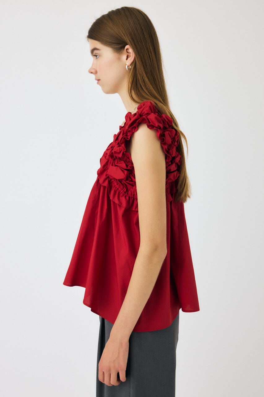 MOUSSY「SHOULDER FRILLS トップス」|その他|
