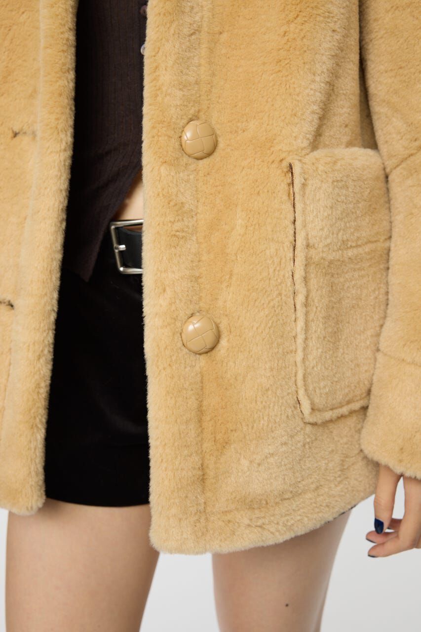 MOUSSY「SHEARLING OVER MIDDLE ジャケット」|その他|