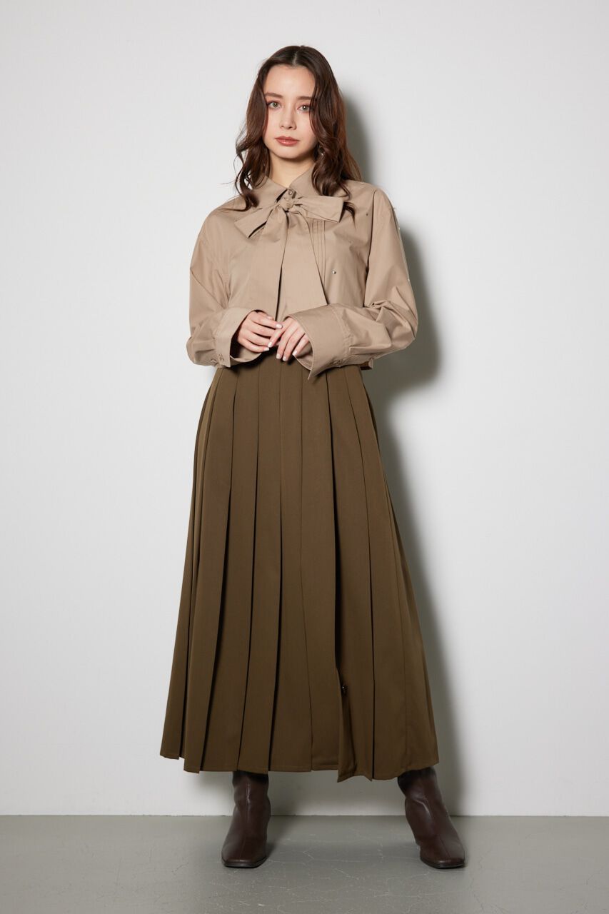 rienda「プリーツスリットスコートショートパンツ」|その他|