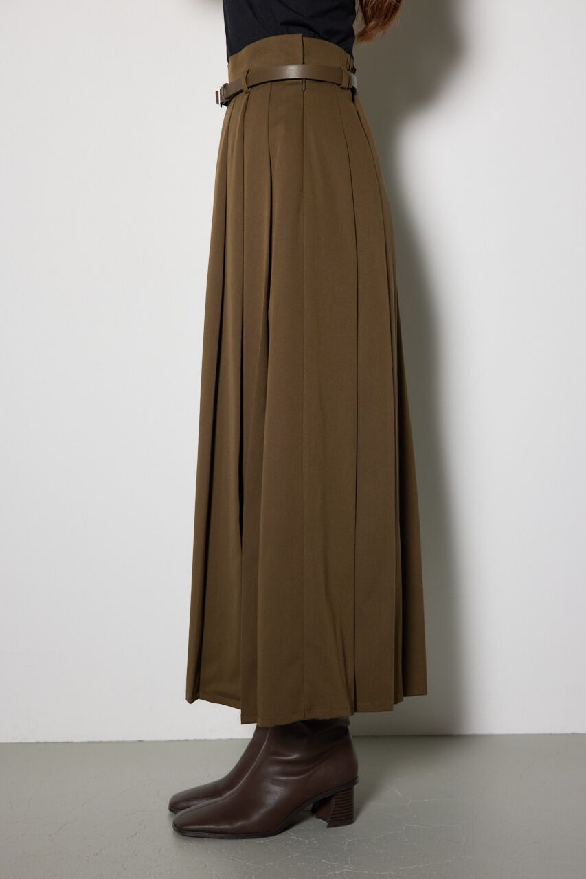 rienda「プリーツスリットスコートショートパンツ」|その他|