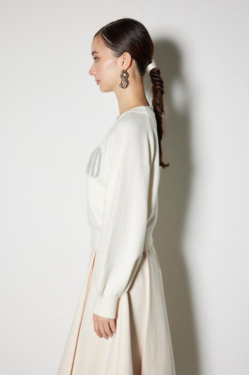 rienda「Riuコラボロゴニットトップス」|ニット・セーター|