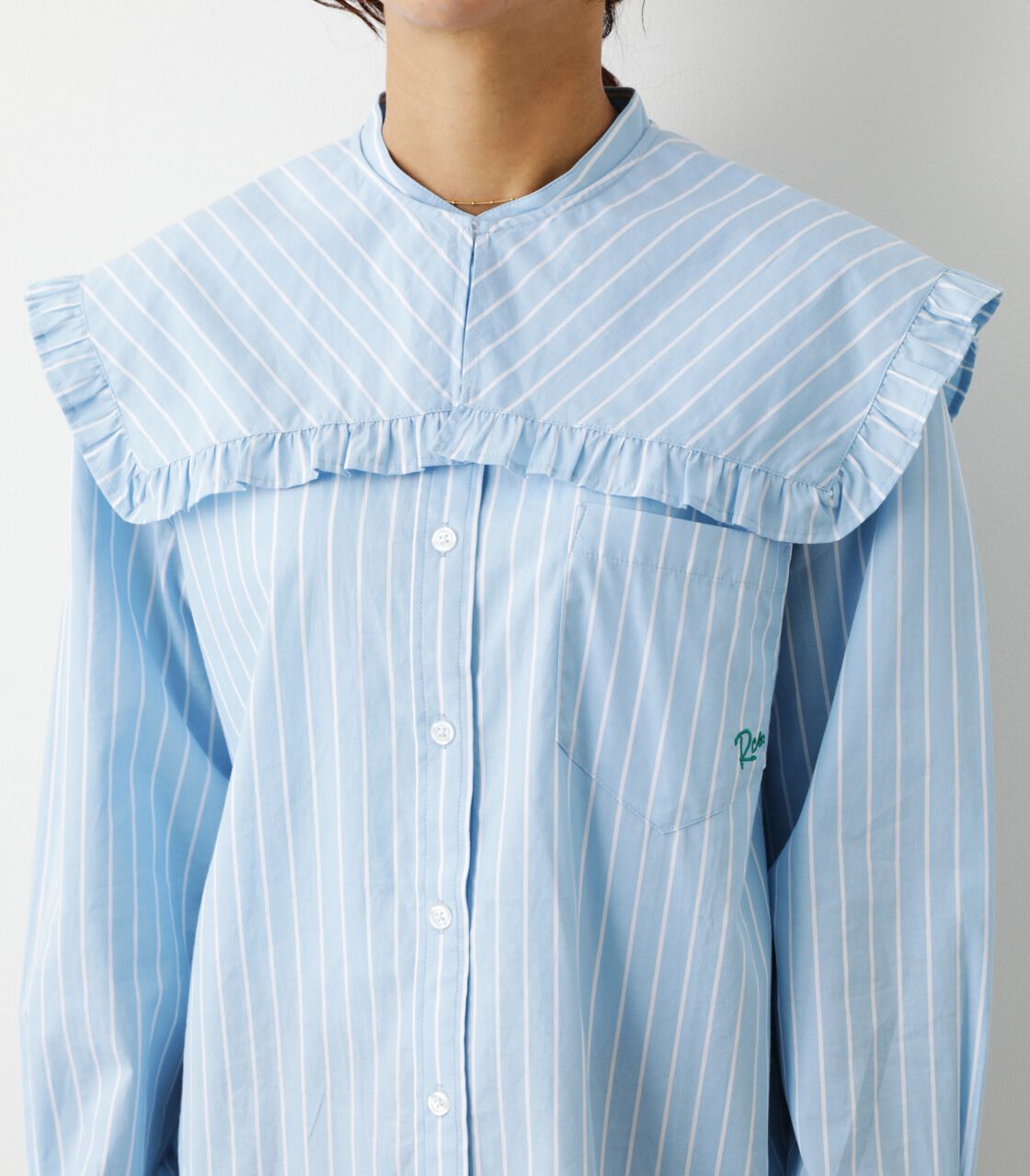 RODEO CROWNS「ビックカラー付きシャツ」|シャツ・ブラウス|