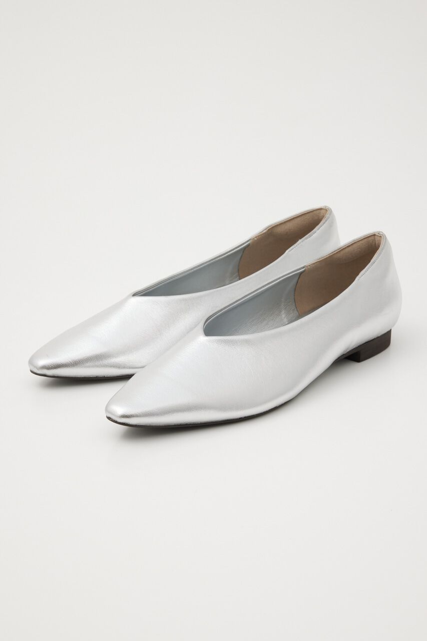 RODEO CROWNS「シャイニーフラットパンプス」|サンダル|SLV