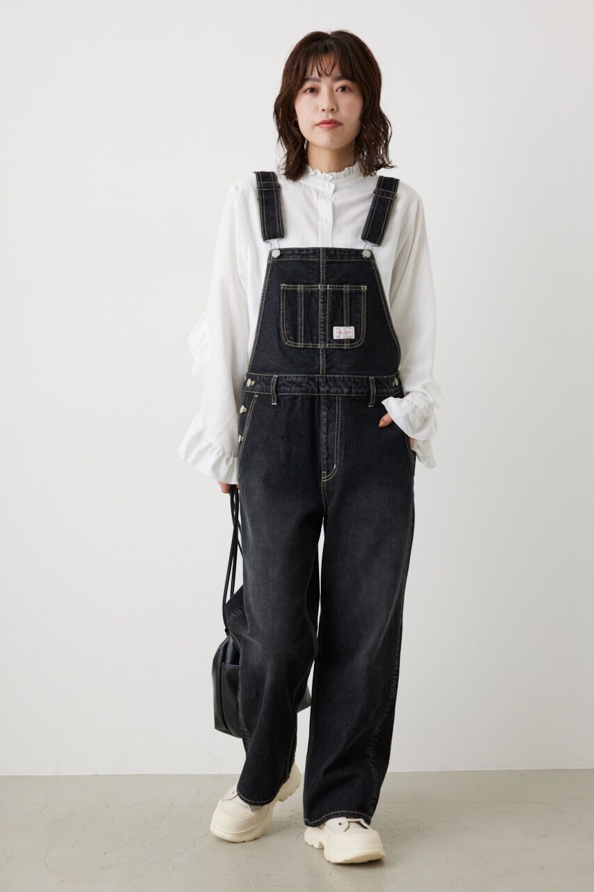 RODEO CROWNS「バックリボンサロペット」|その他|BLK