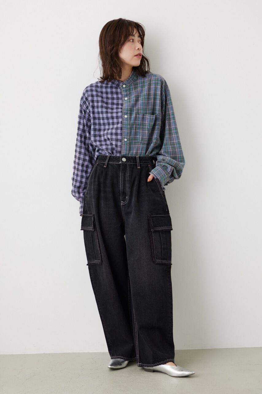 RODEO CROWNS「DENIMカーゴパンツ」|デニム|