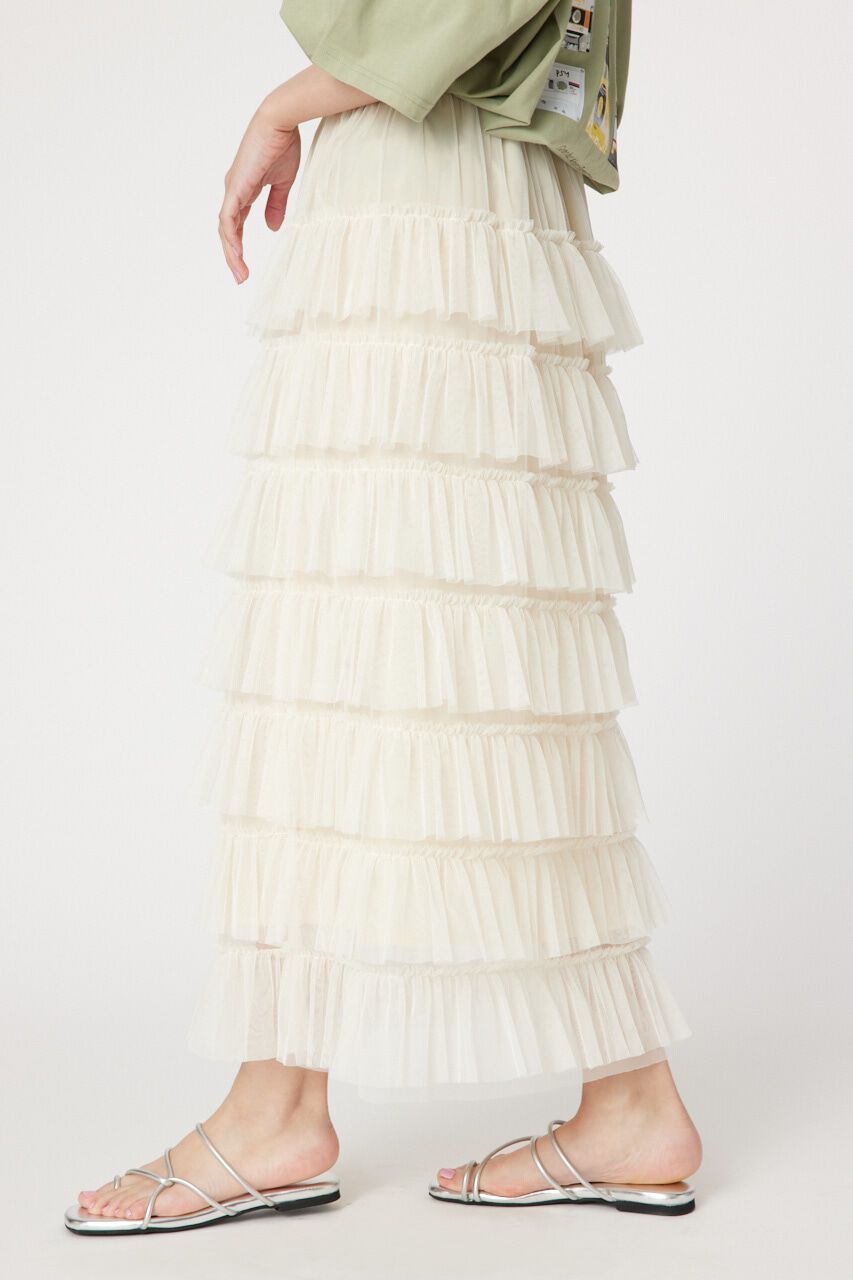 RODEO CROWNS「チュール ティアードスカート」|スカート|