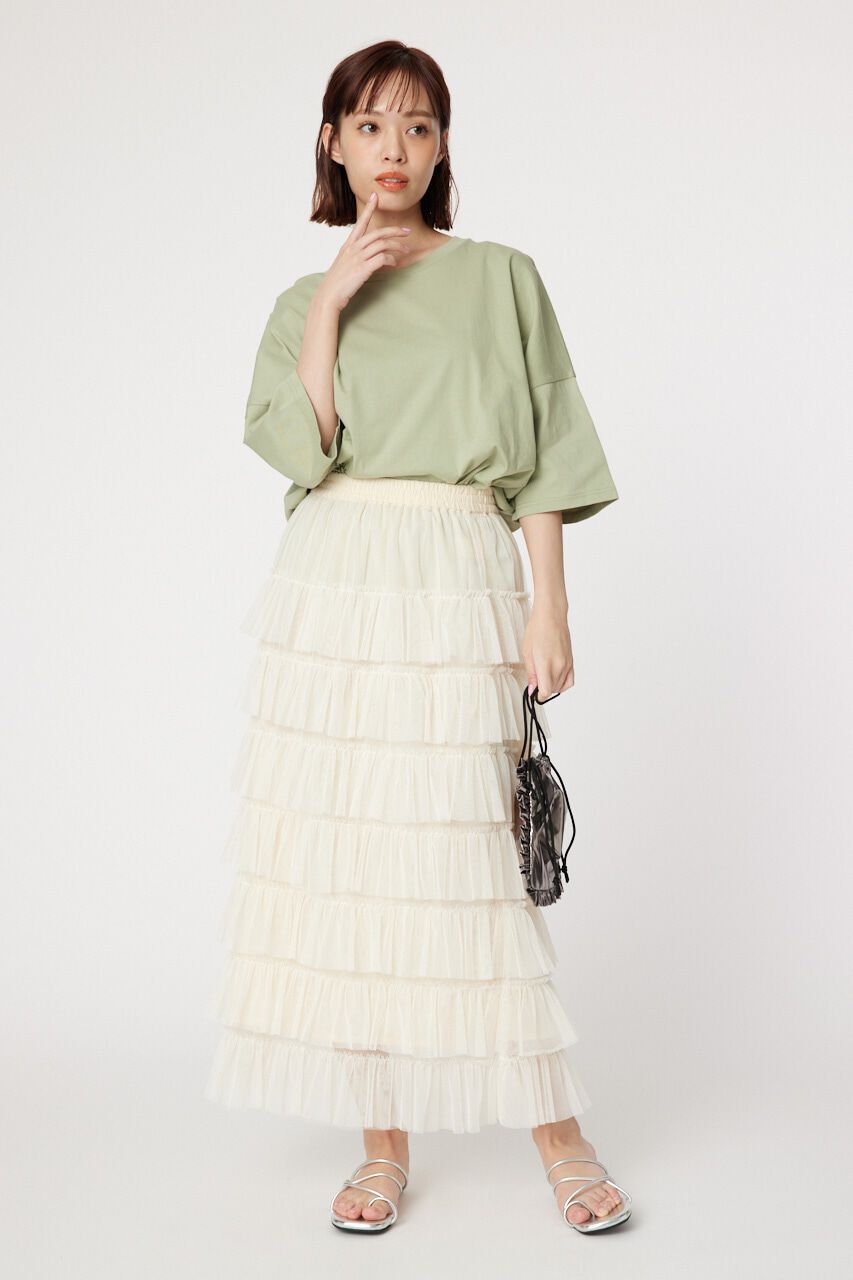 RODEO CROWNS「チュール ティアードスカート」|スカート|