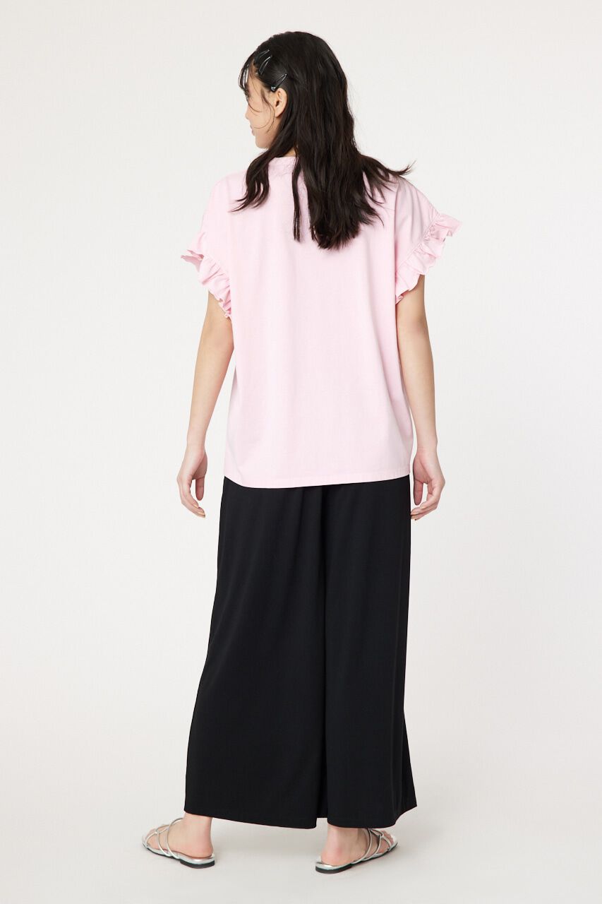 RODEO CROWNS「Vintage Flyerフリル Tシャツ」|Tシャツ・カットソー|