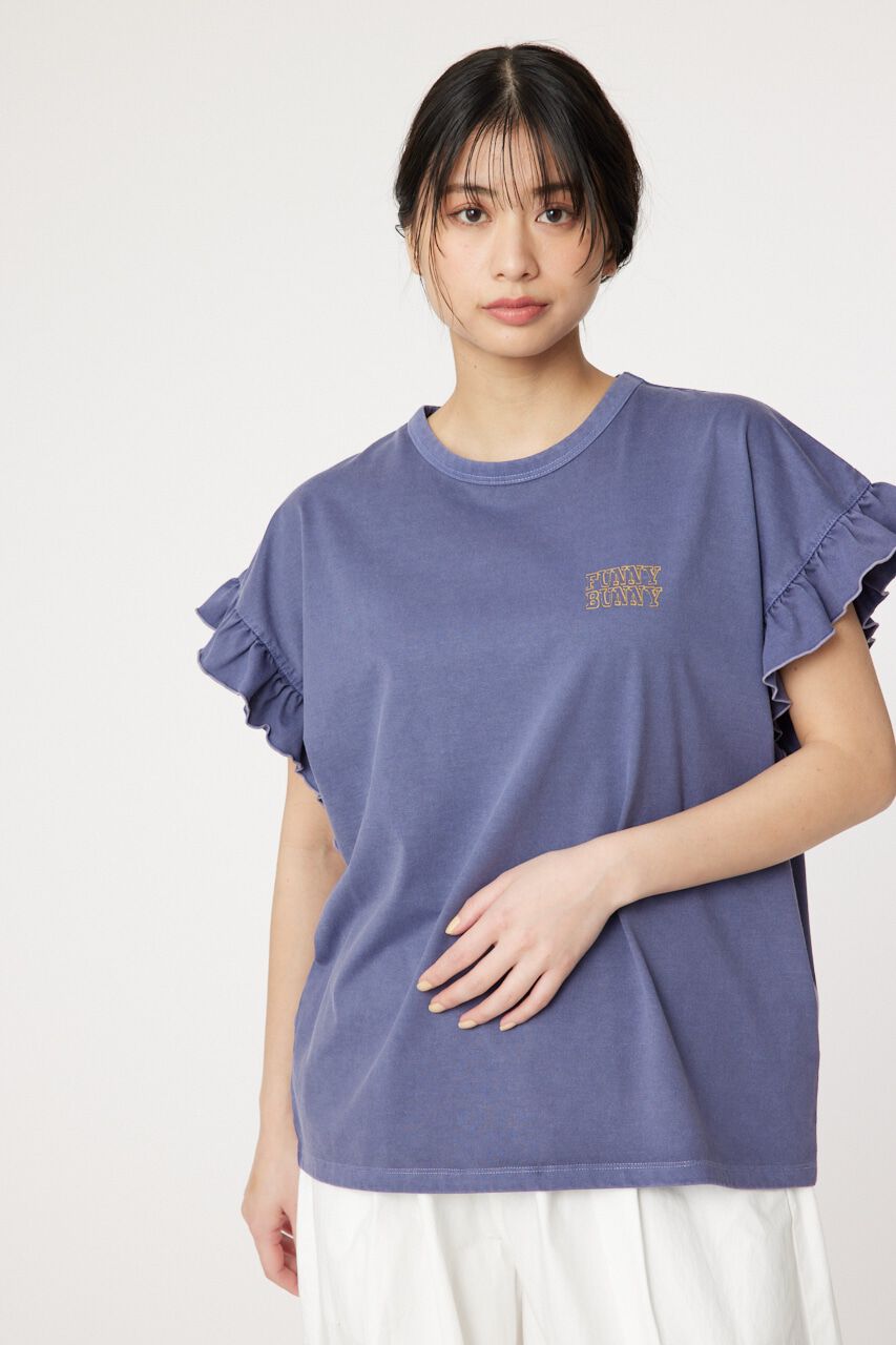 RODEO CROWNS「Vintage Flyerフリル Tシャツ」|Tシャツ・カットソー|