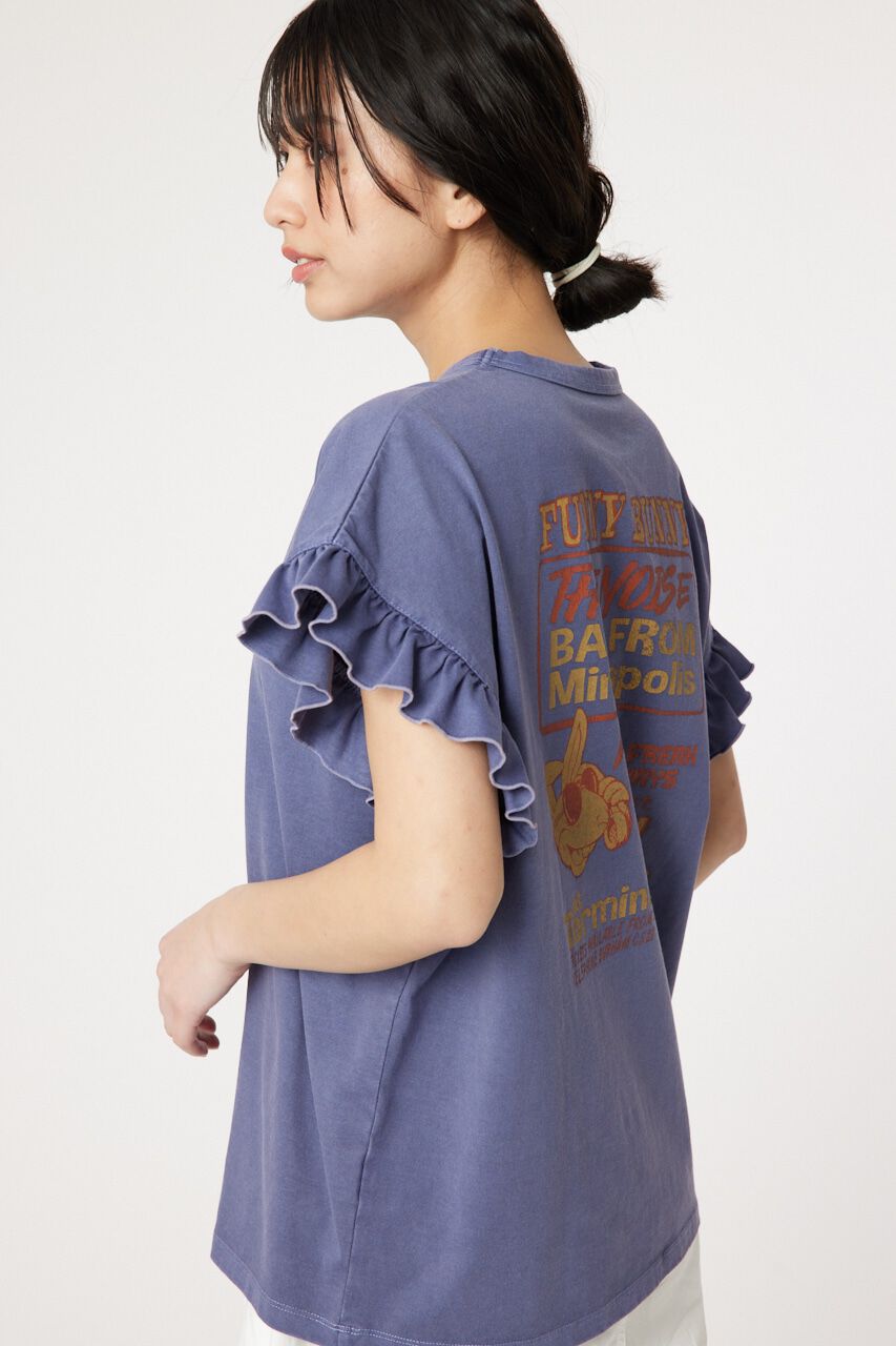 RODEO CROWNS「Vintage Flyerフリル Tシャツ」|Tシャツ・カットソー|