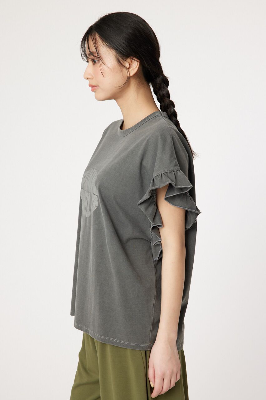 RODEO CROWNS「Vintage Flyerフリル Tシャツ」|Tシャツ・カットソー|