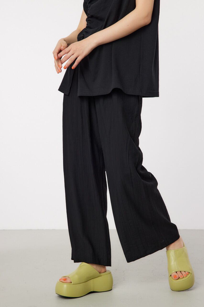 RODEO CROWNS「Color 楊柳 リラックスパンツ」|その他|BLK