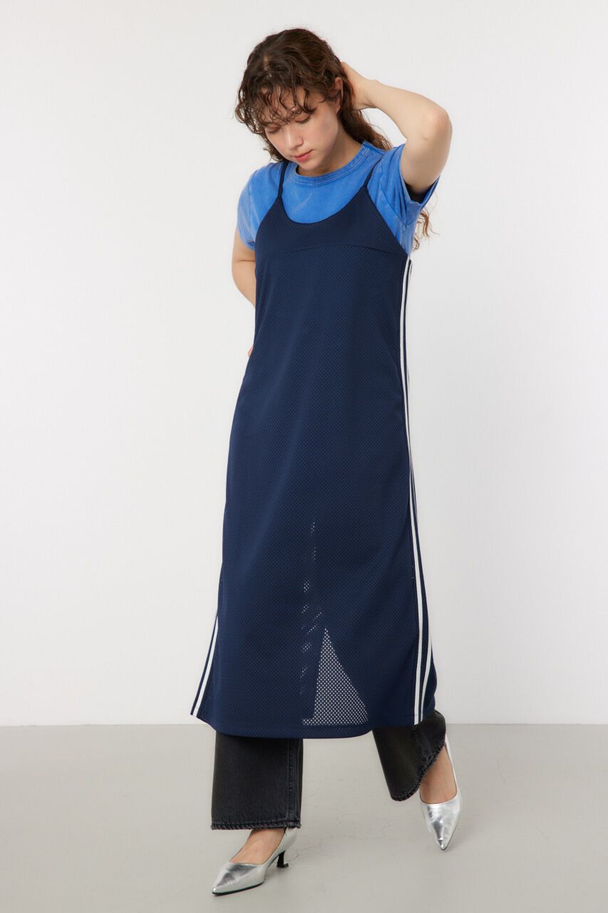 RODEO CROWNS「メッシュ切り替えラインキャミワンピース」|ワンピース|