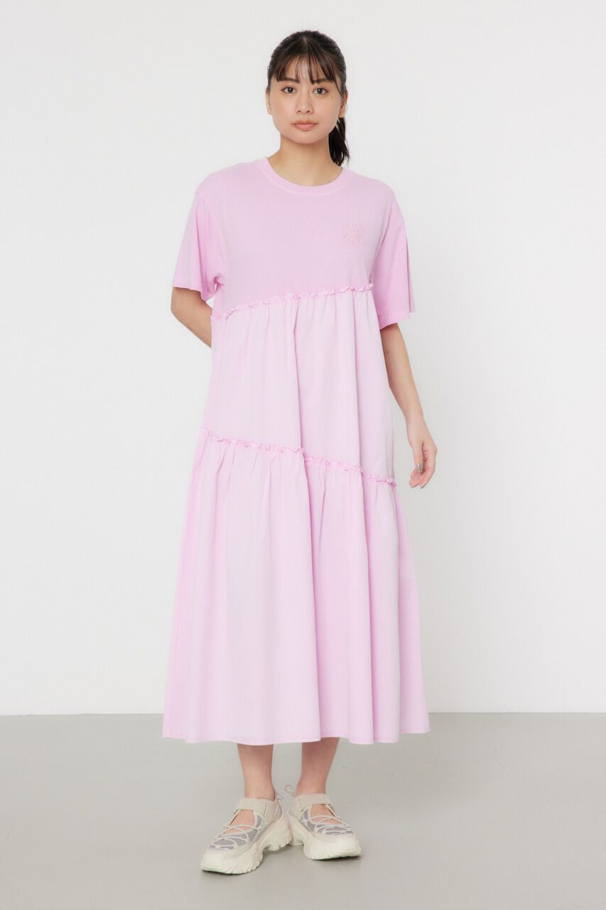 RODEO CROWNS「ピグメントギャザードッキングワンピース」|ワンピース|