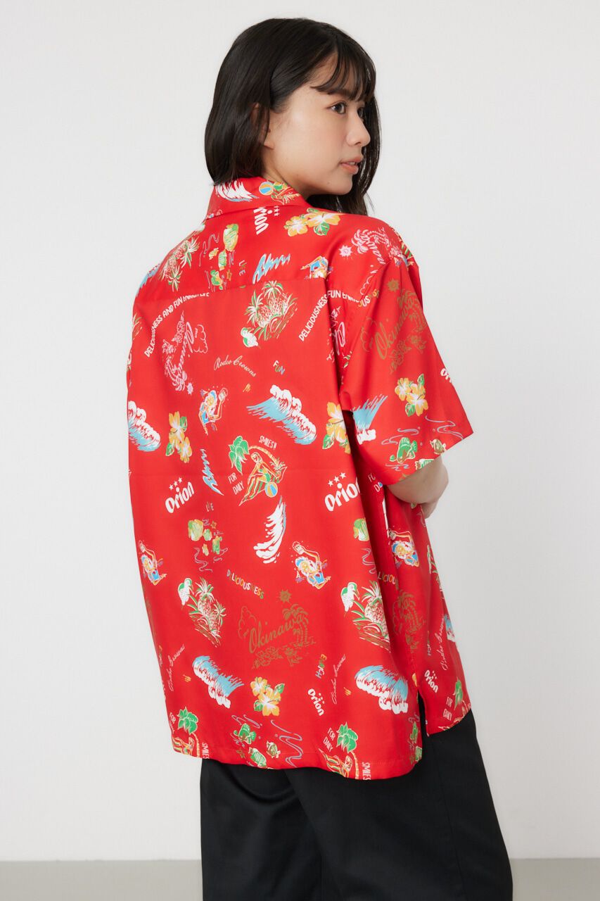 RODEO CROWNS「Orion Beer x RCS ORオープンカラーシャツ」|シャツ・ブラウス|