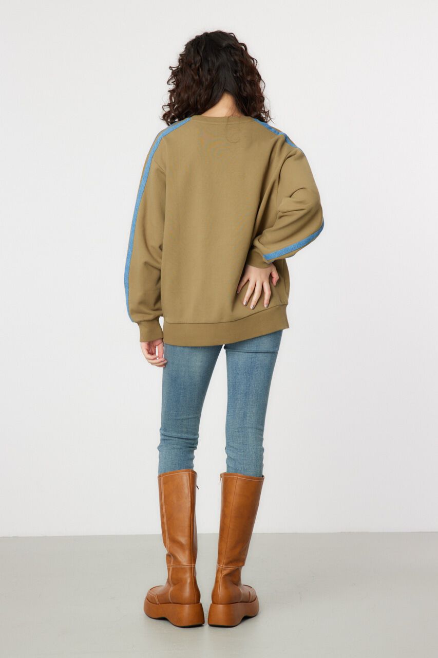 RODEO CROWNS「デニムラインスウェットトップス」|パーカー|