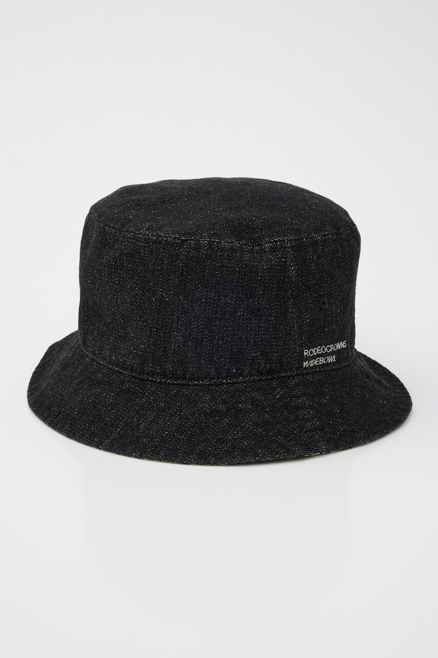 RODEO CROWNS「パターンブリムバケットハット」|その他|BLK