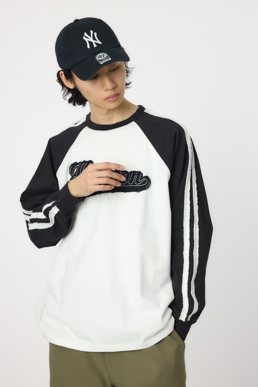 RODEO CROWNS「ラインHOUSTON ロングスリーブTシャツ」|Tシャツ・カットソー|