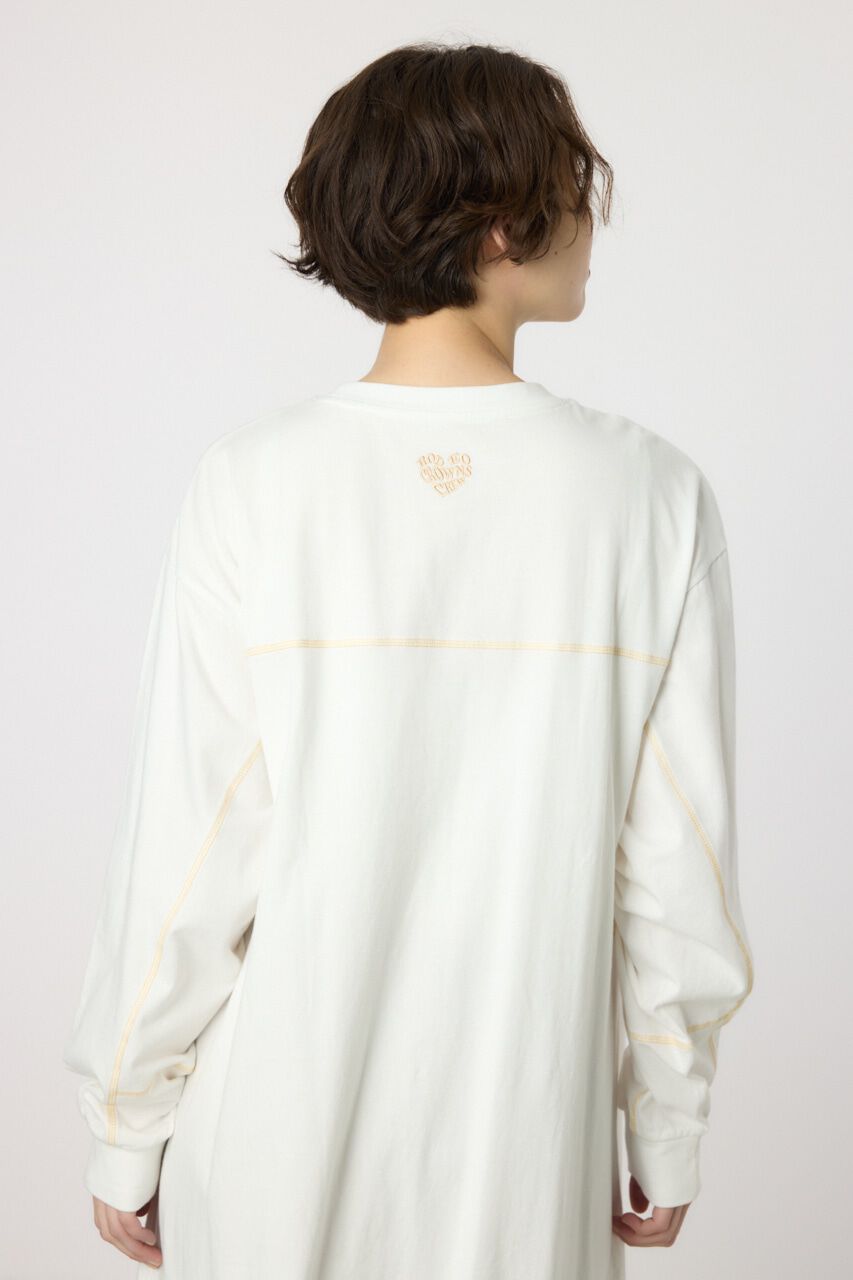 RODEO CROWNS「配色ステッチティアードマキシワンピース」|ワンピース|