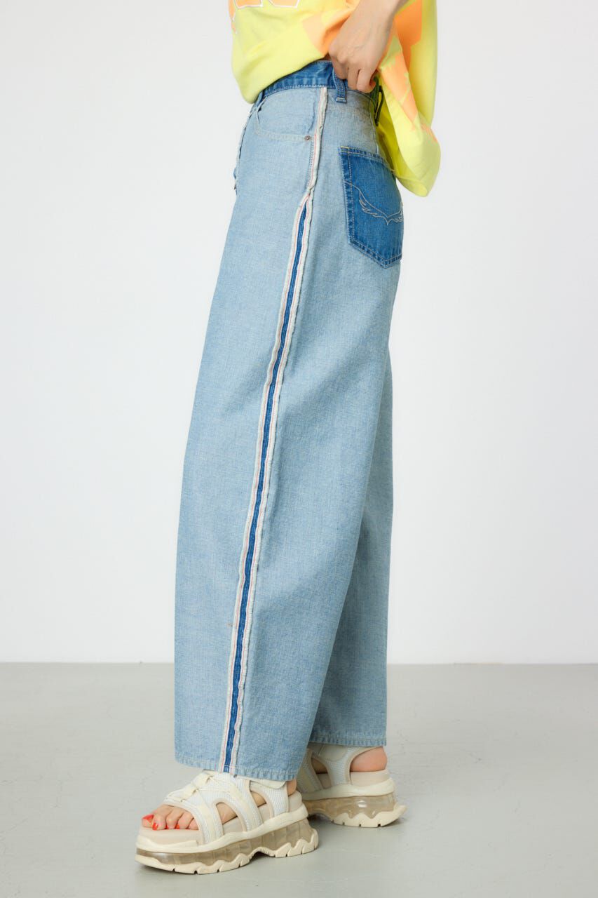 RODEO CROWNS「リバースワイドデニム」|デニム|