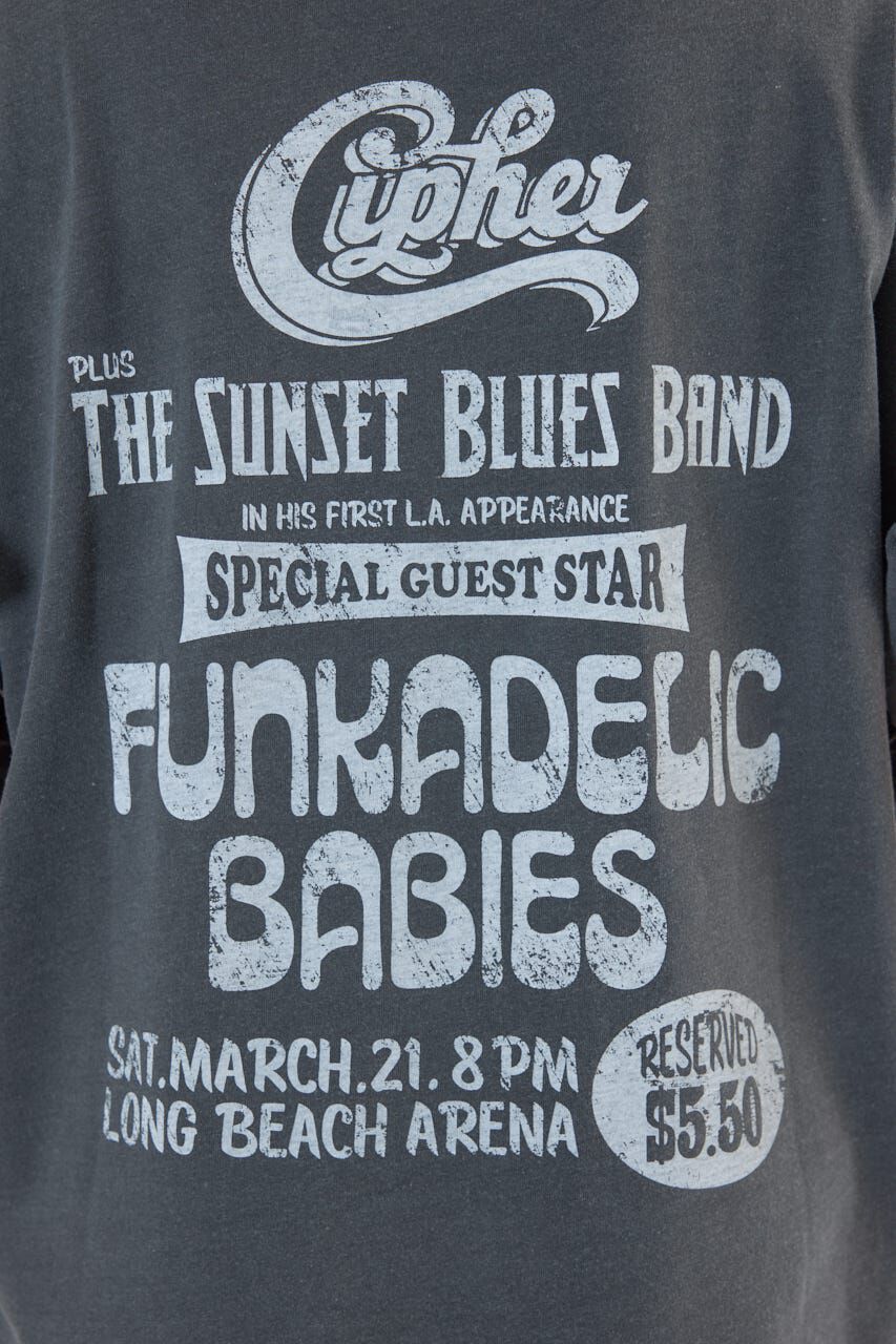 RODEO CROWNS「Vintage Graphicフリル Tシャツ」|Tシャツ・カットソー|