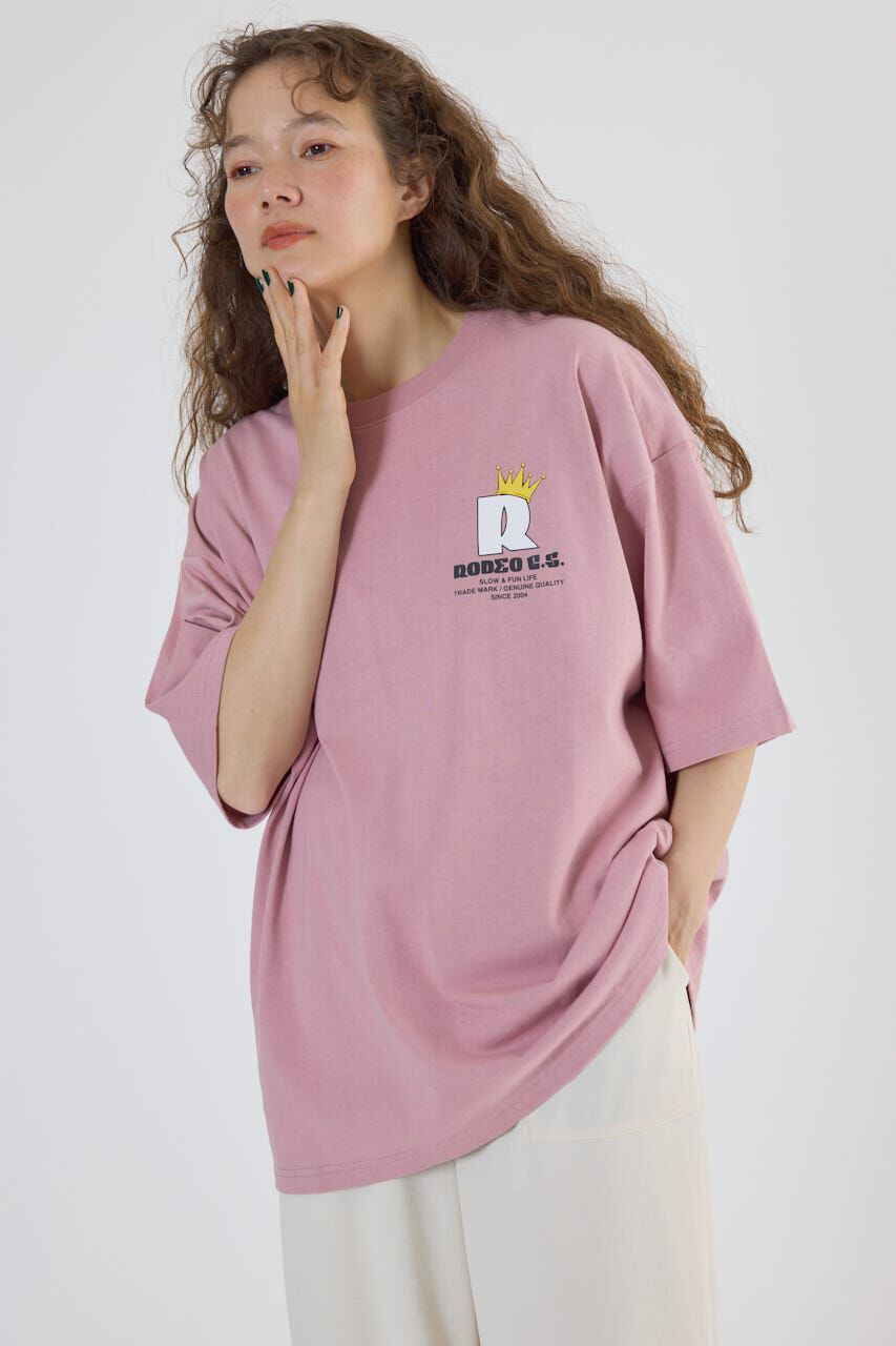 RODEO CROWNS「デニムクラウンTシャツ」|Tシャツ・カットソー|D/PNK3