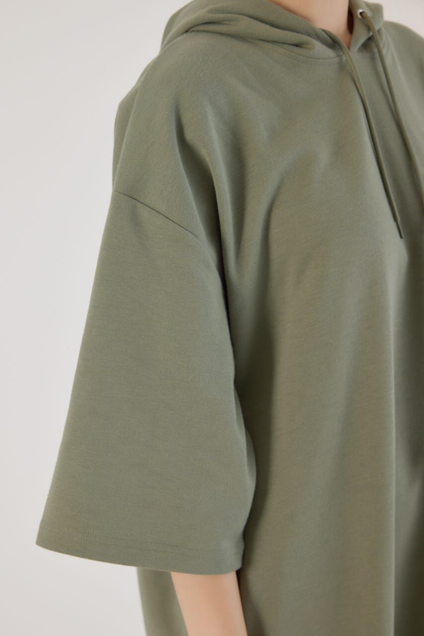 RODEO CROWNS「Right shoulder LOGOパーカーワンピース」|ワンピース|