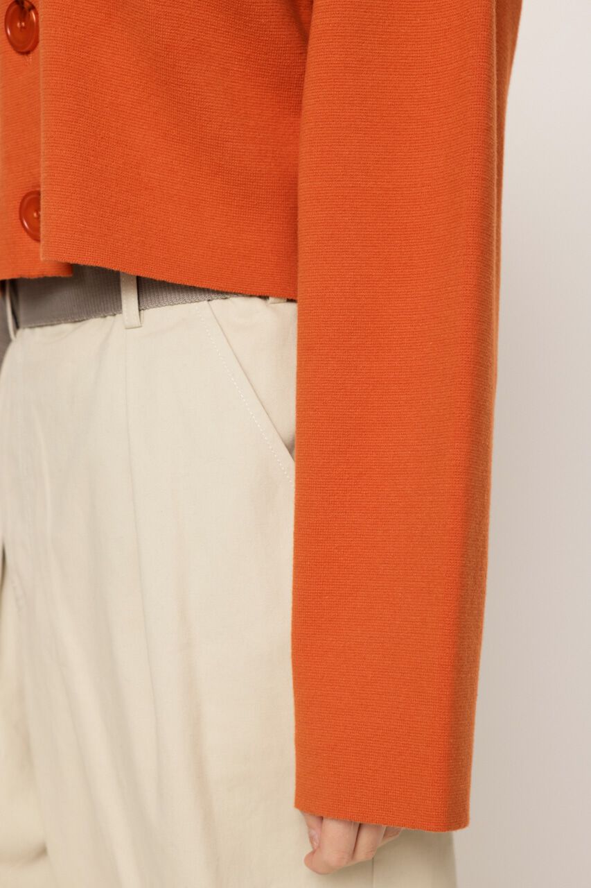 SLY「MILANO RIB CROP カーディガン」|カーディガン|