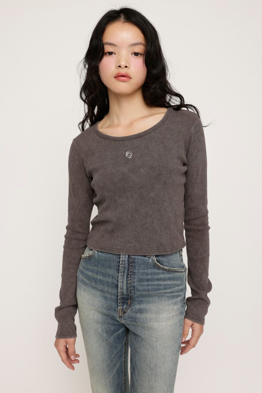 SLY「AGING COMPACT トップス」|Tシャツ・カットソー|