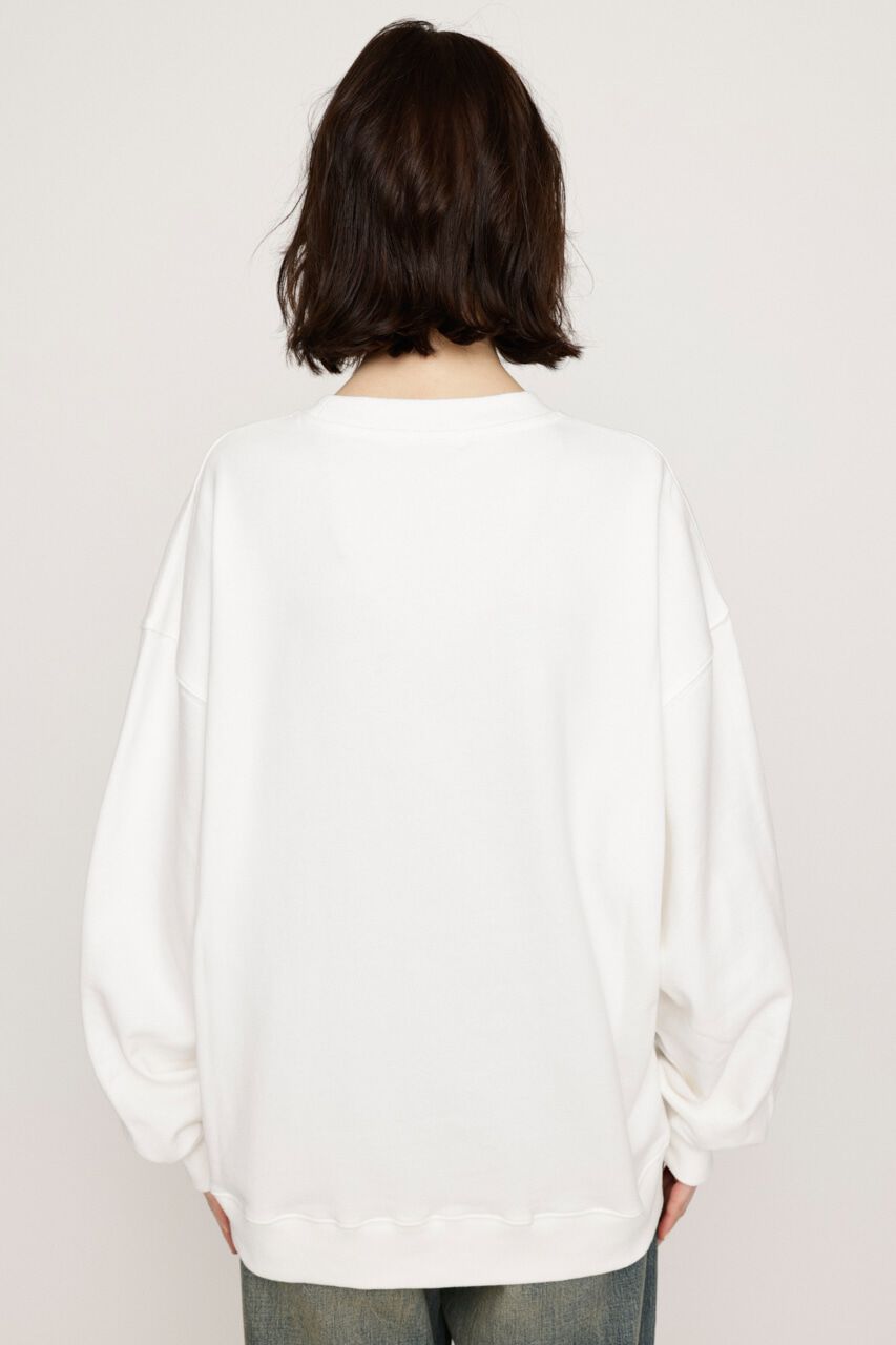 SLY「PUFFER LOGO PHOTO SW トップス」|Tシャツ・カットソー|