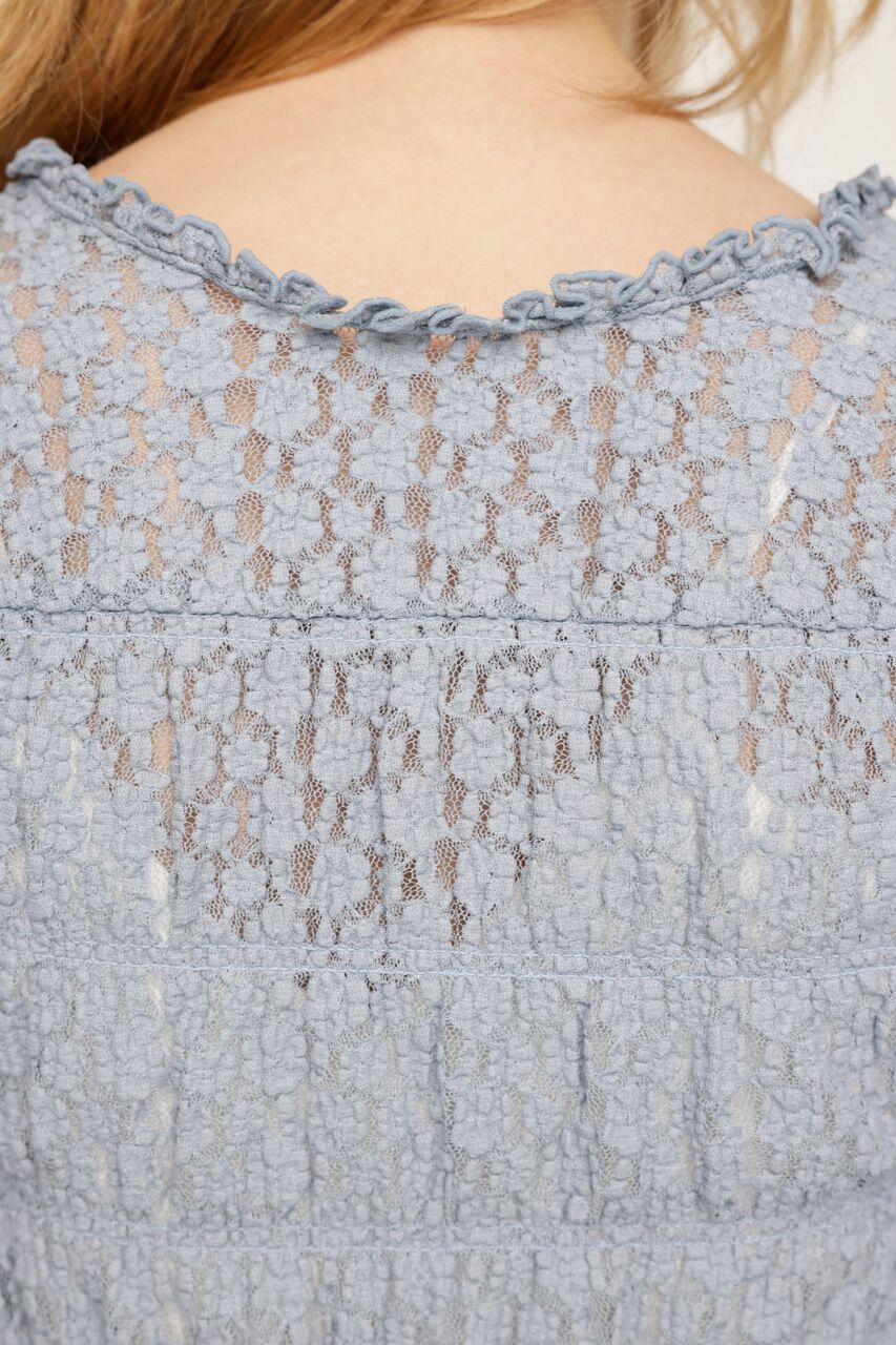 SLY「PUFFY SHIRRING CUT トップス」|Tシャツ・カットソー|