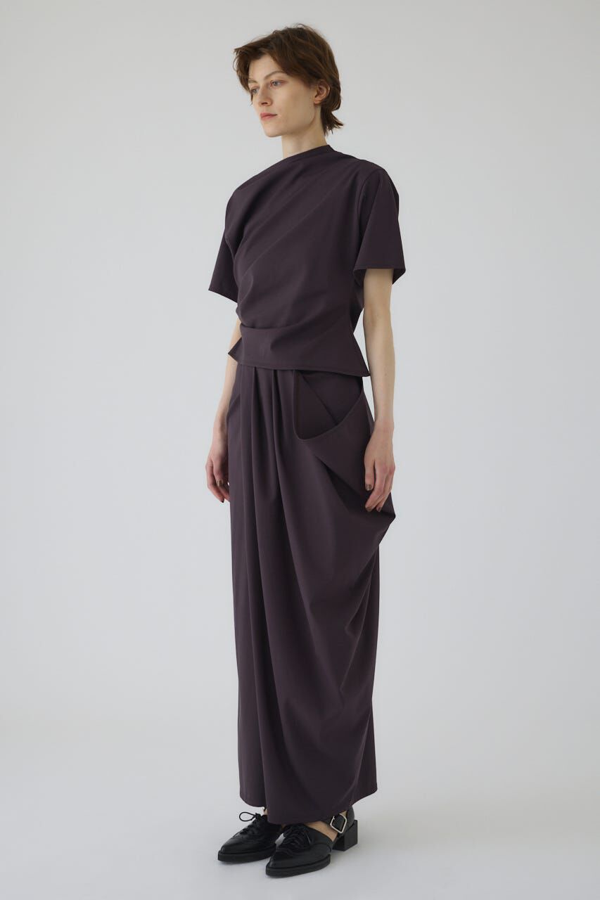 RIM.ARK 「Cut drape SK」|スカート|