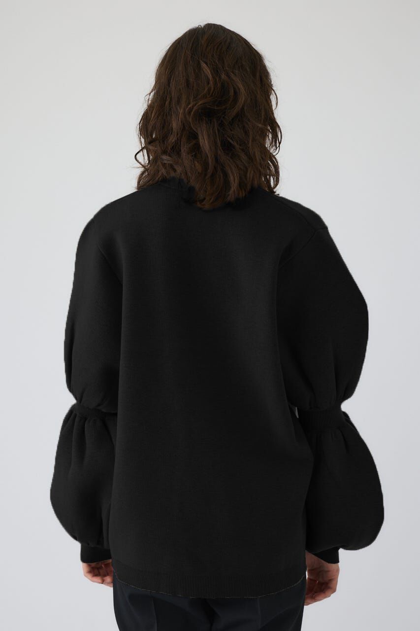 RIM.ARK 「Volume sleeve knit CD」|カーディガン|