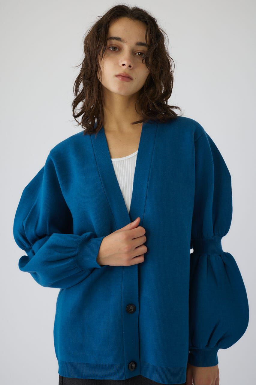 RIM.ARK 「Volume sleeve knit CD」|カーディガン|