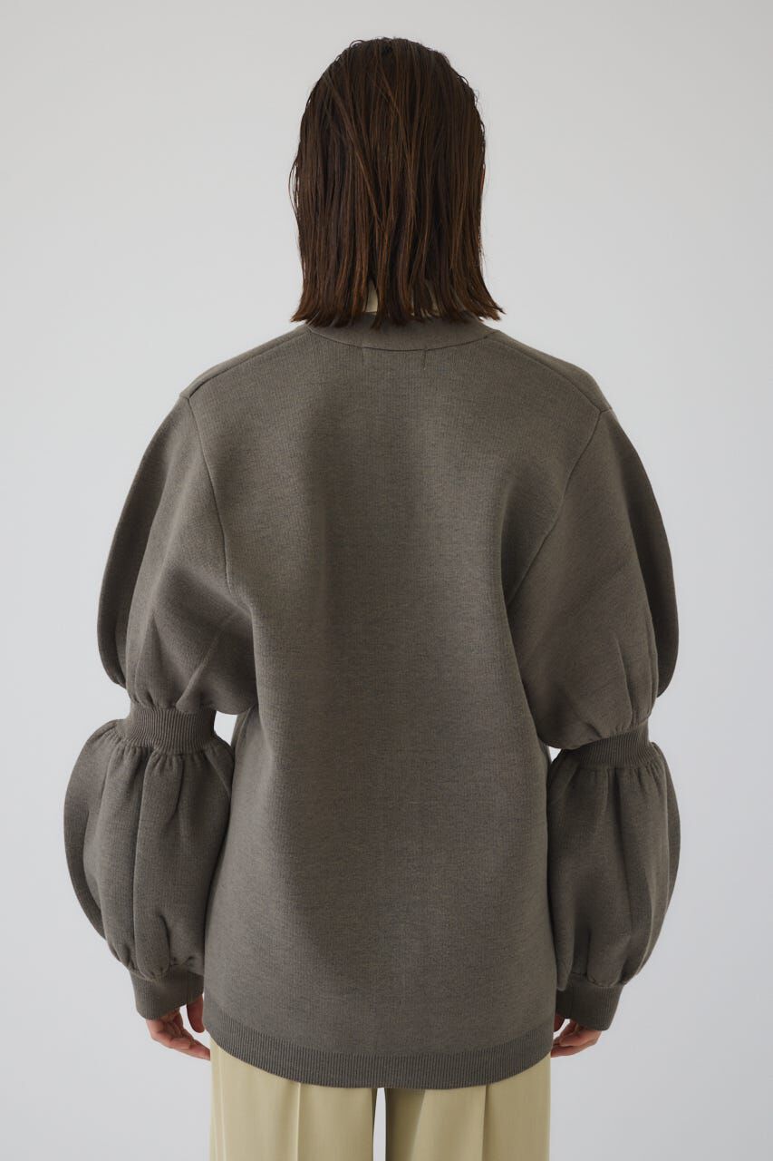 RIM.ARK 「Volume sleeve knit CD」|カーディガン|