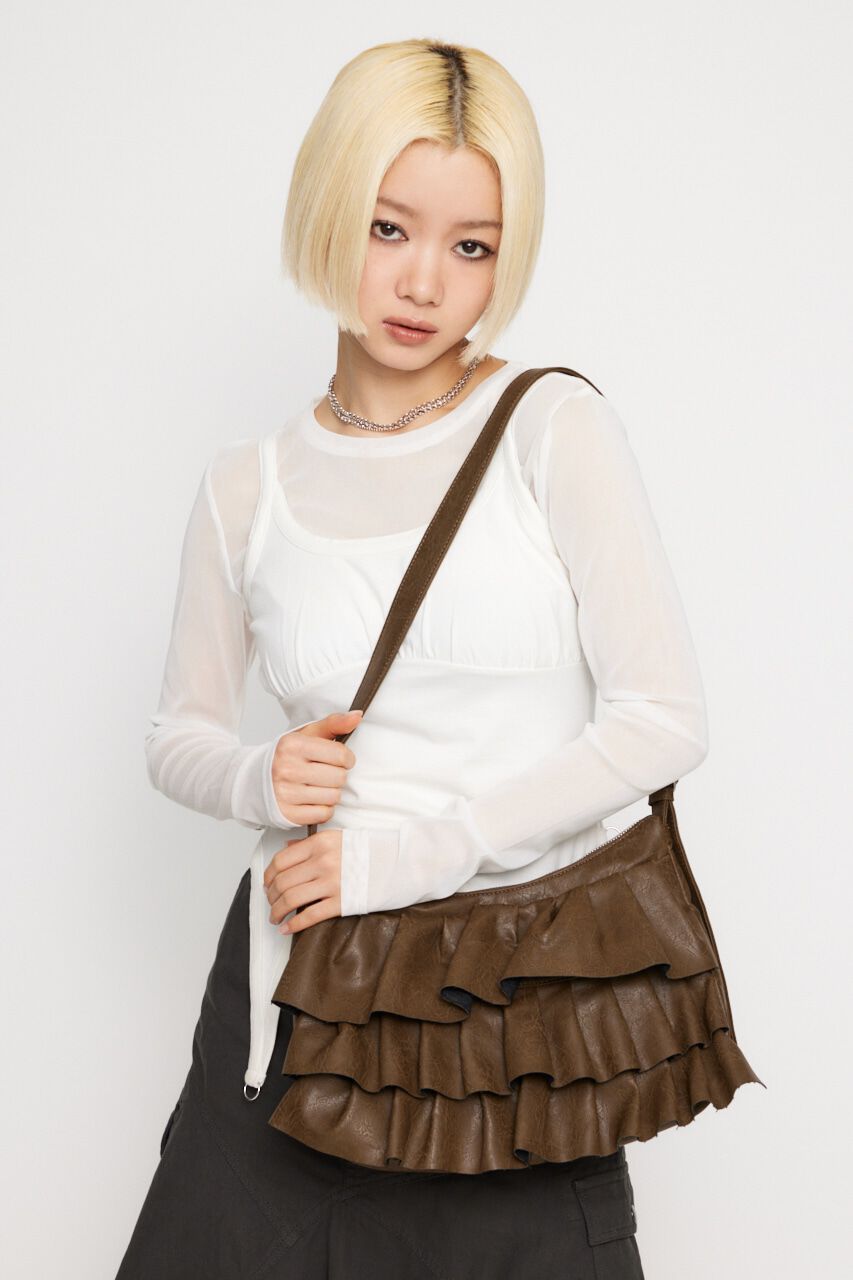 LAGUA GEM「FRILL ショルダーバッグ」|その他|