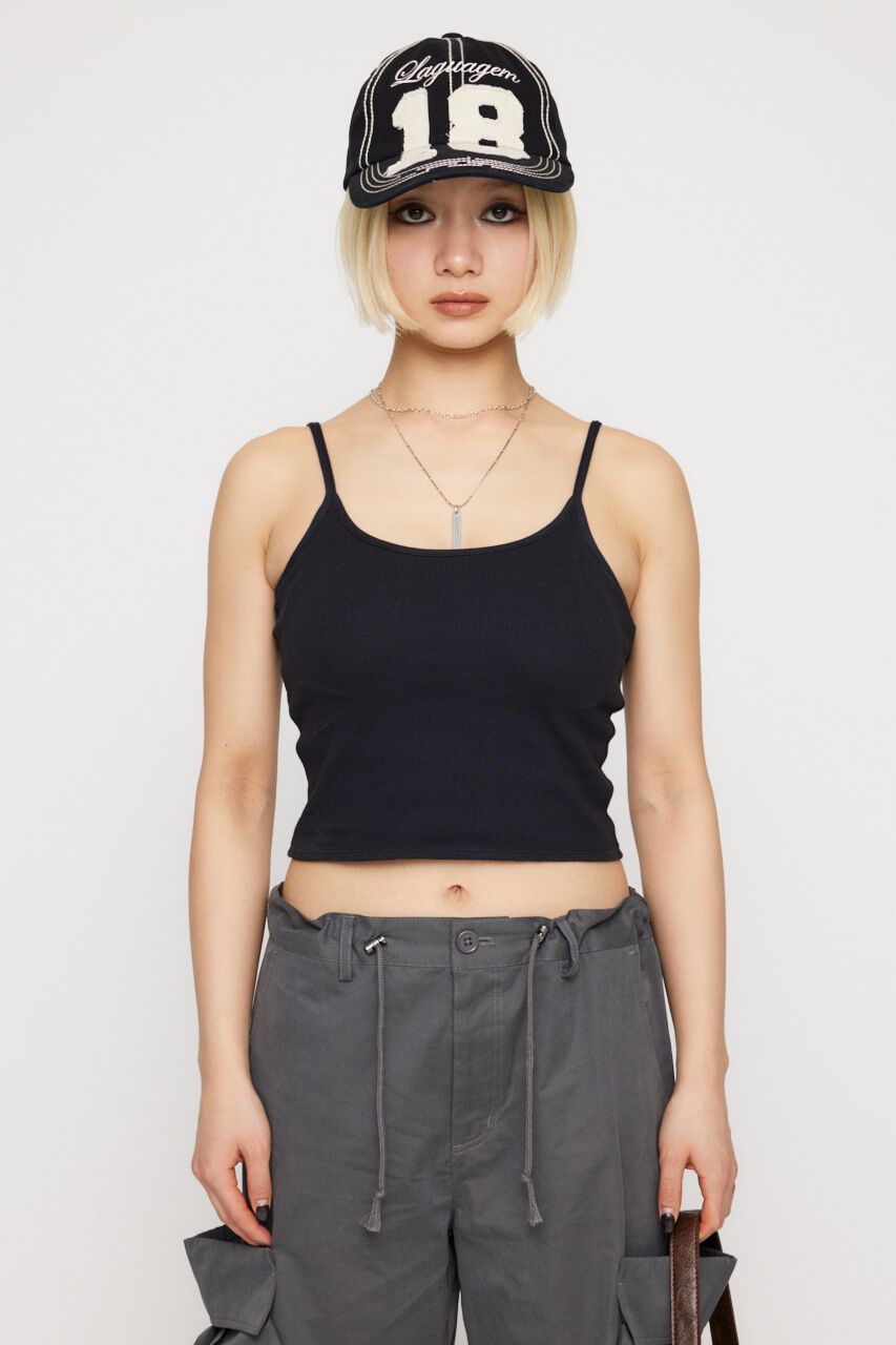 LAGUA GEM「INNER カップキャミソール」|キャミソール|BLK