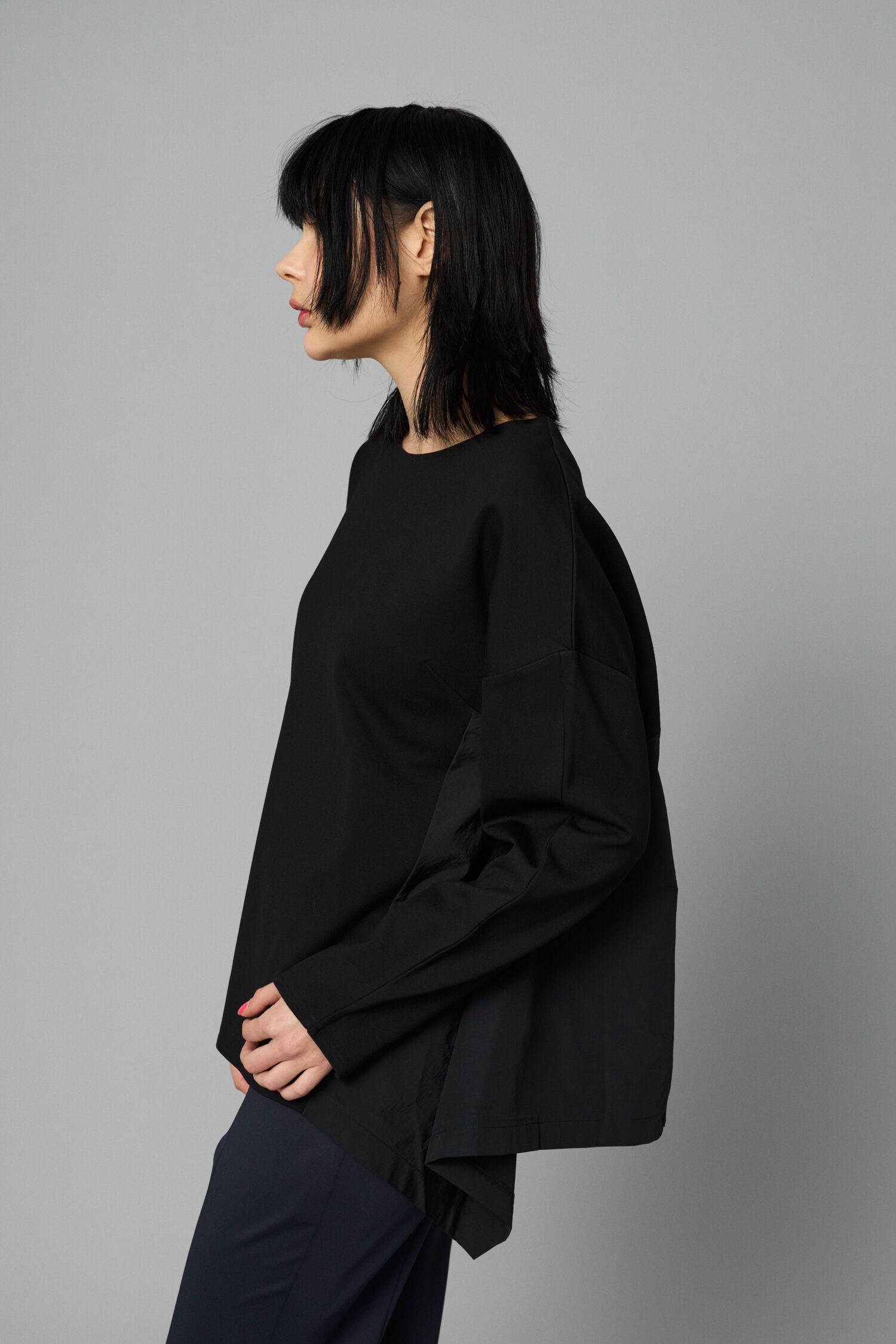 HeRIN.CYE「Ponte docking flare tops」|Tシャツ・カットソー|