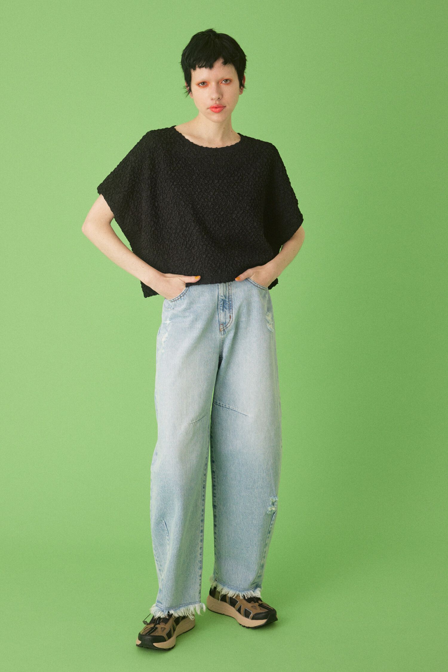 HeRIN.CYE「Short box tops」|Tシャツ・カットソー|