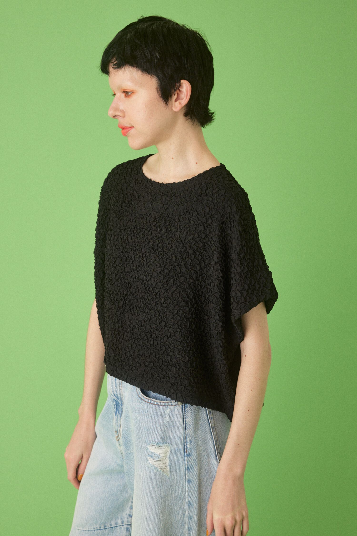 HeRIN.CYE「Short box tops」|Tシャツ・カットソー|