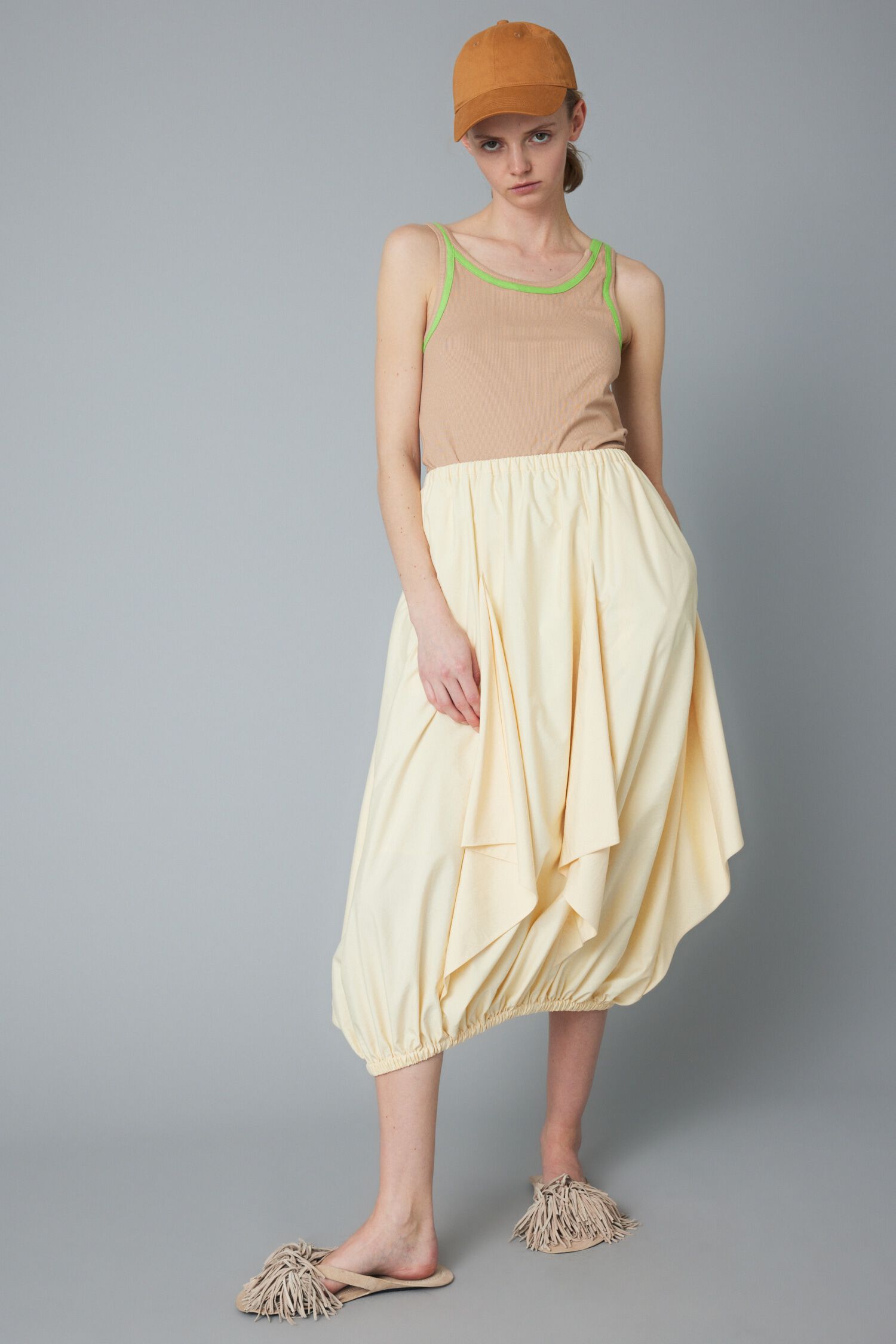 HeRIN.CYE「Triangle skirt」|スカート|O/WHT1