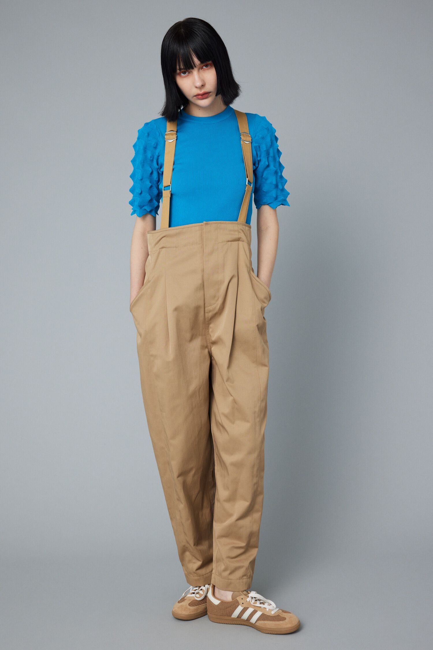 HeRIN.CYE「Suspender pants」|ワンピース|BEG
