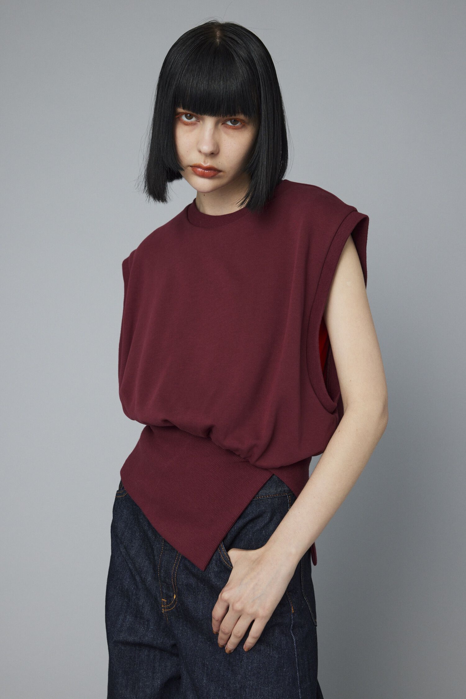 HeRIN.CYE「Compact cut vest」|シャツ・ブラウス|BRD