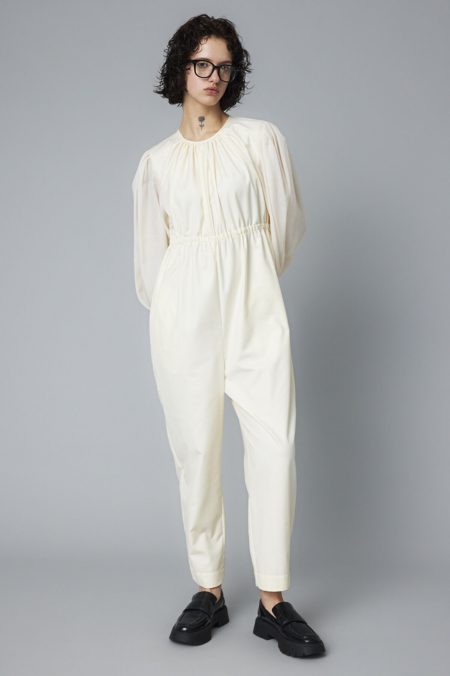 HeRIN.CYE「Many gather jump suit」|その他|WHT