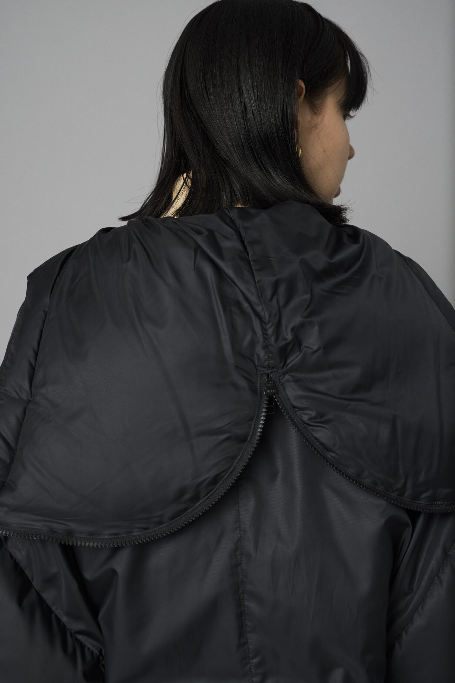 HeRIN.CYE「Dolman sleeve down」|ブルゾン・スタジャン|