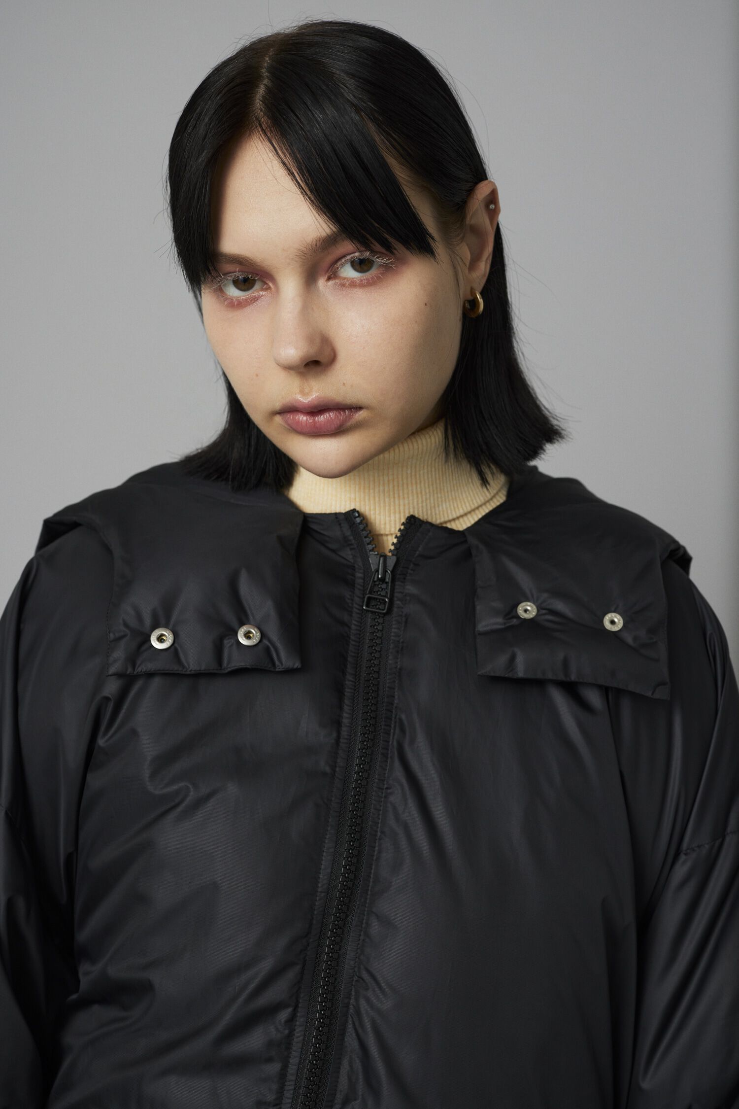 HeRIN.CYE「Dolman sleeve down」|ブルゾン・スタジャン|