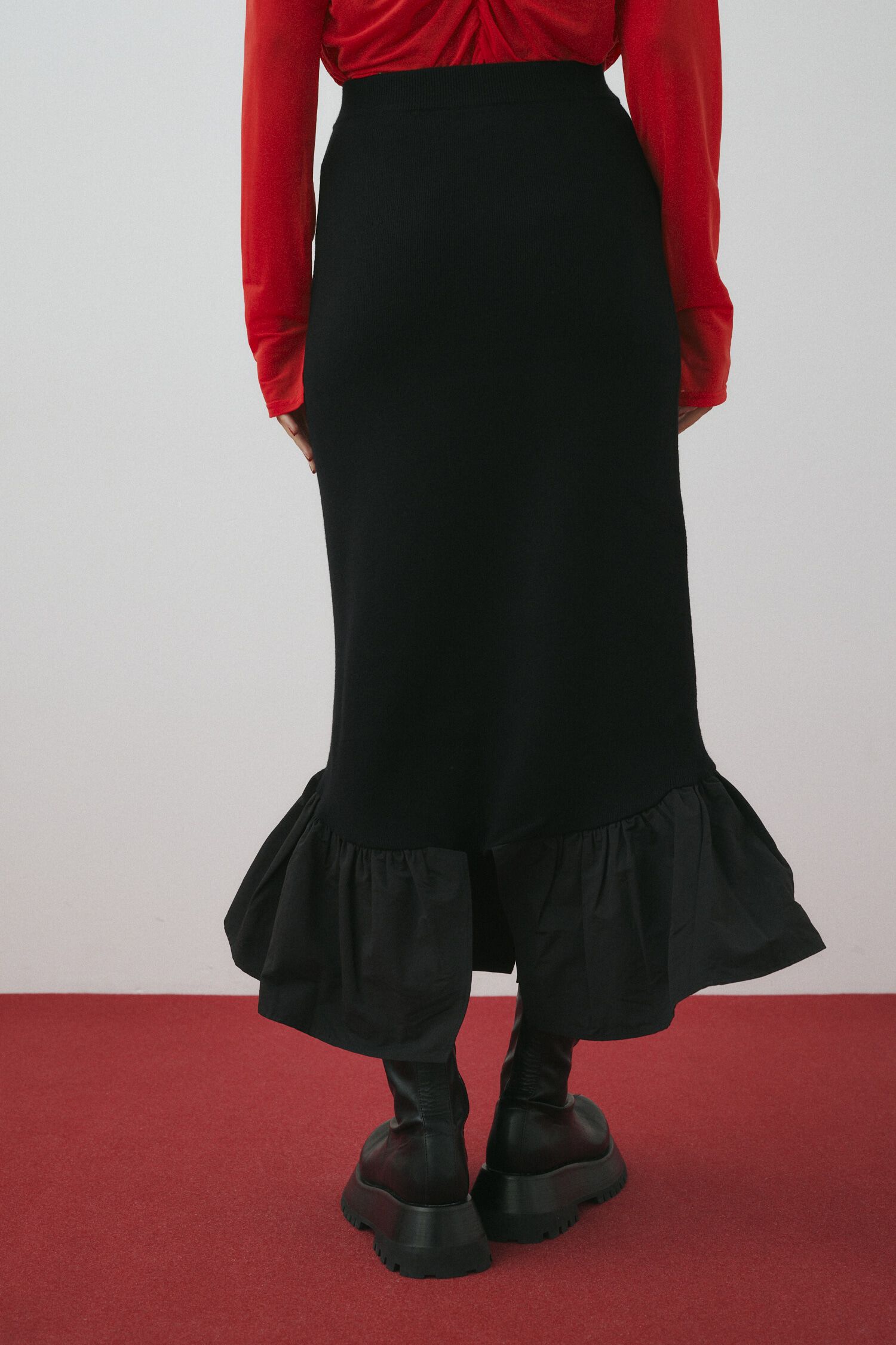 HeRIN.CYE「Frill hem skirt」|スカート|