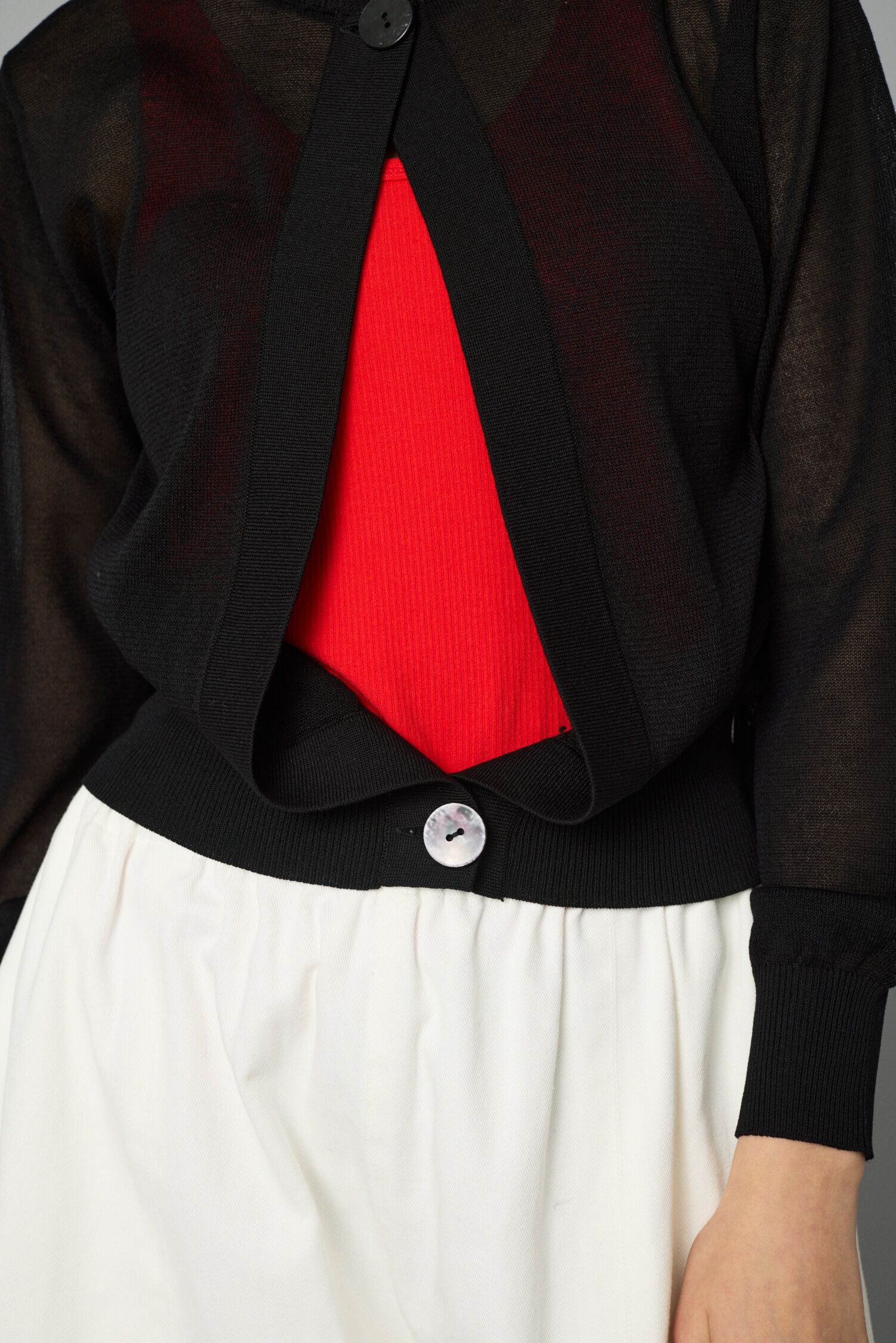 HeRIN.CYE「2way cardigan」|ニット・セーター|